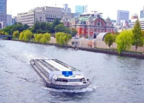 大阪水上バスとJALが中之島を巡る特別ガイドクルーズを共同企画
