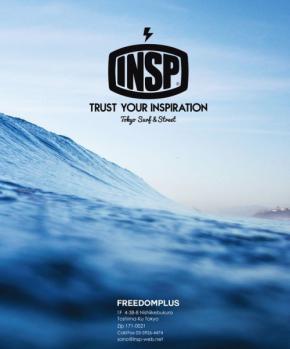 INSPがT&C SURFやTRANSPORTERとのコラボアイテムをリリース