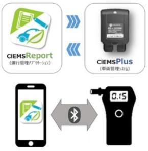 株式会社スマートバリューが提供する運行管理アプリにアルコール検知器との連動機能を実装