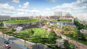 九州大学箱崎キャンパス跡地地区におけるまちづくり 土地利用事業者に正式決定