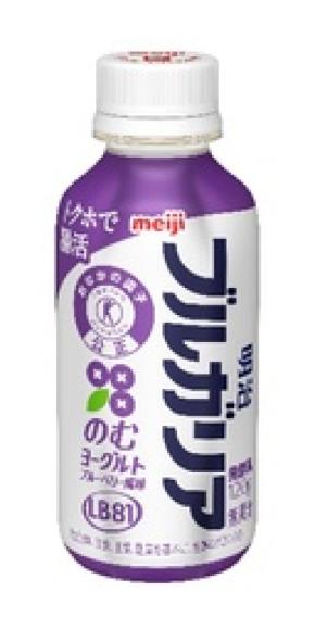 トクホで腸活！「明治ブルガリアのむヨーグルト ブルーベリー風味LB81/ストロベリー風味LB81」