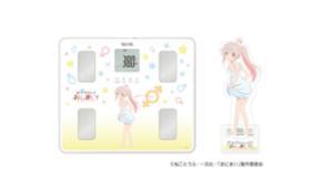 TVアニメ『お兄ちゃんはおしまい!』とコラボレーションした音声体組成計とアクリルスタンドを発売