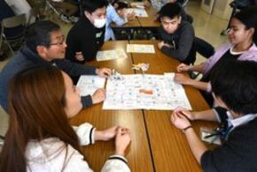 富士河口湖町で「多文化共生交流事業」を開催！日本人住民と8カ国の留学生らがフリートークを楽しんだ