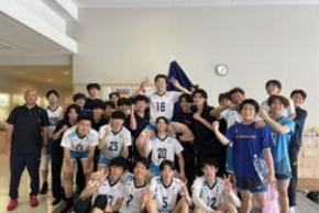 【神戸親和大学】男子バレーボール部が2部へ再昇格