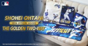 大谷翔平 オフィシャルグッズ 「THE GOLDEN TWO-WAY」7月6日(月)正午より販売開始!!