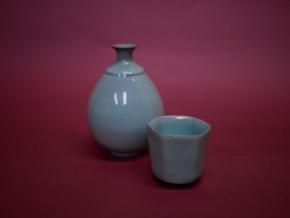 京都二条で「岡山・岩谷窯 備前と青瓷展」を開催