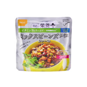 業界初※、豆を主食にした長期保存食が誕生 「尾西の栄養＋(プラス)ミックスビーンズライス」を発売