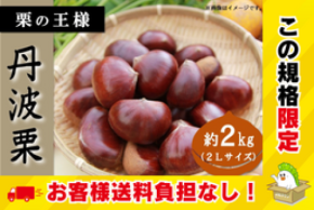 JAタウンのショップ「あつめて、兵庫。」が、毎年大好評の栗の王様「丹波栗」を予約販売開始！