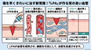 血管を「成熟」させる、新しい皮膚創傷治療の戦略 ―血管は「増やす」より「育てる」―