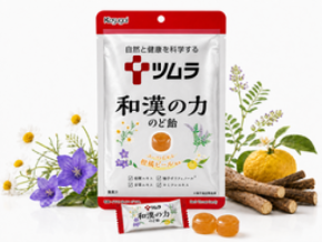 「ツムラ和漢の力のど飴 桔梗・甘草」新発売