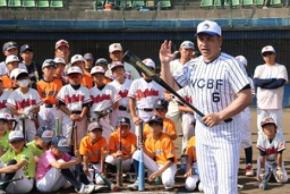 辻発彦氏や井口資仁氏ら元プロ野球選手が越谷市で熱血野球指導!!
