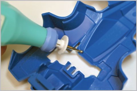 ダイソー ミニルーター 先端のブレを防ぐ改造 Starthome