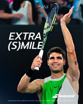 テニス全豪オープン2026 初優勝 C.アルカラス 仕様ギアは 2/19 発売バボラ Babolat PURE AERO 98 + RPM TEAM 史上最年少 22歳でグランドスラム全制覇達成