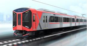 阪神電気鉄道 2027年春登場 新型急行用車両 3000系 座席指定サービス車両はロング&クロスシート転換可 L/Cカーに 既存の 9300系も2026年秋から塗色変更