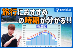 旅行におすすめの時期は？ 実は雨温図を活用すれば簡単に分かる！ 日本各地の気候の特徴について解説
