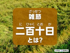 台風の厄日?「二百十日」とは 秋の台風シーズンに備えよう