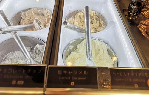 奈良県奈良市・イタリアンジェラート専門店「GELATERIA FIORE(ジェラテリア フィオレ)」ジェラートショーケース