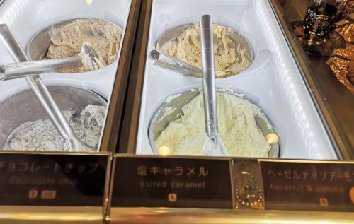 奈良県奈良市・イタリアンジェラート専門店「GELATERIA FIORE（ジェラテリア フィオレ）」ジェラートショーケース