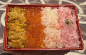 【角上魚類】「四色丼」が