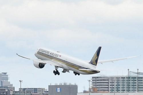シンガポール航空(ボーイング787-10型機)