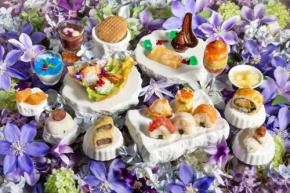 ヒルトン福岡シーホーク、アフタヌーンティー風寿司ランチ「花蓮」を提供