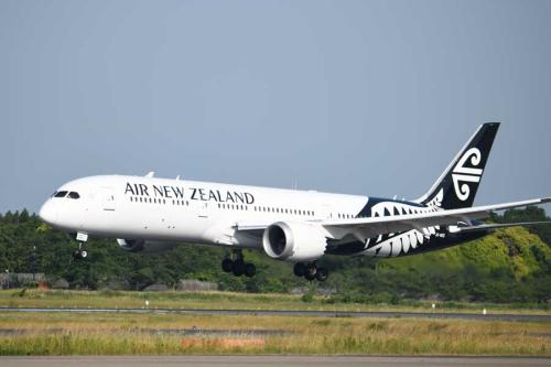 ニュージーランド航空(ボーイング787-9型機)
