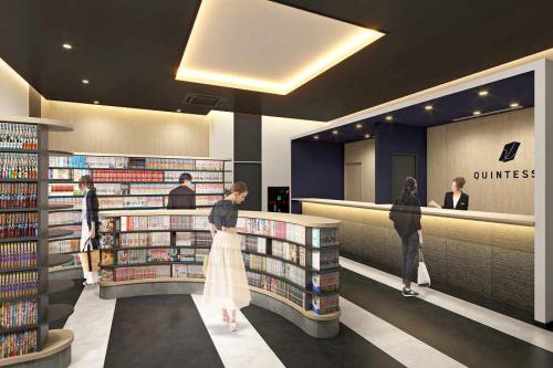 コアグローバルマネジメント、クインテッサホテル福岡渡辺通 Comic&Books