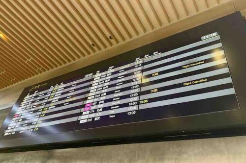 仙台欠航 地震