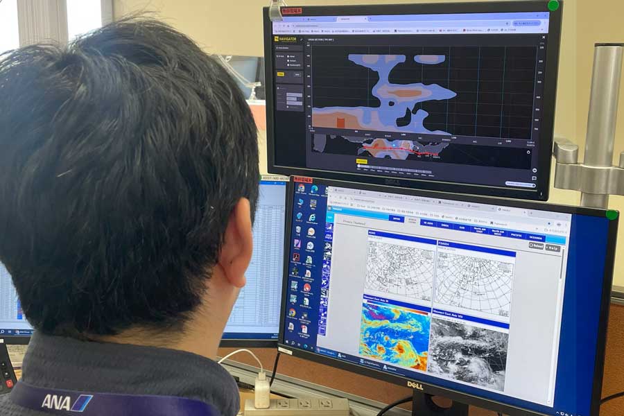 ANA、BlueWXが開発した乱気流予測システムを導入