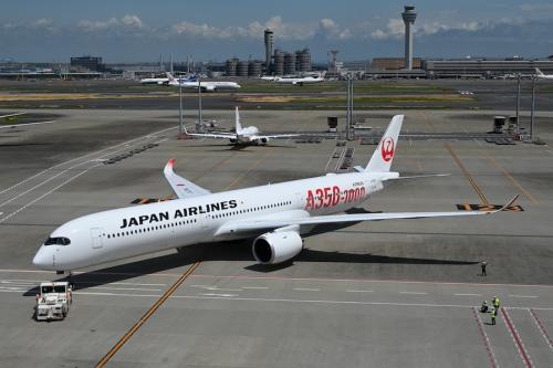 JAL（エアバスA350-1000型機）