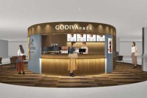 成田空港第1ターミナルに「GODIVA café」、9月10日オープン