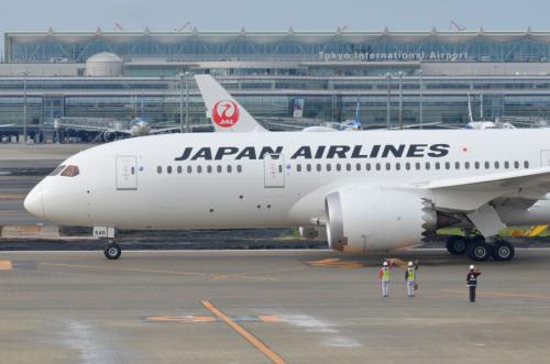日本航空(JAL、ボーイング787-8型機)