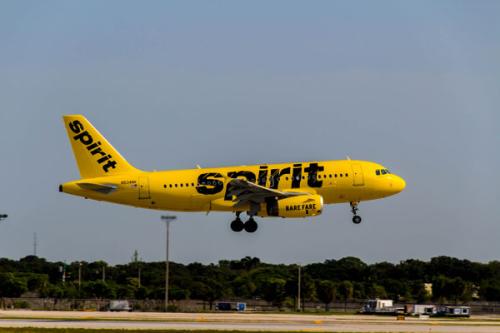 スピリット航空(エアバスA319型機)