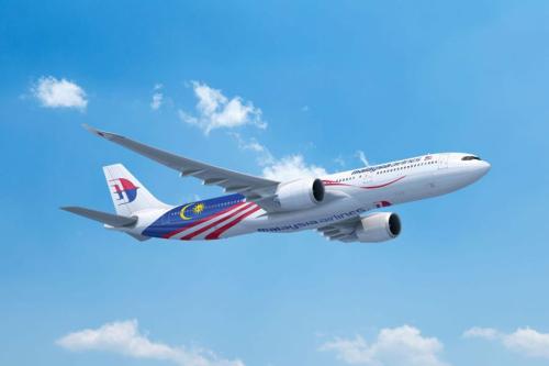 マレーシア航空(エアバスA330-900型機)