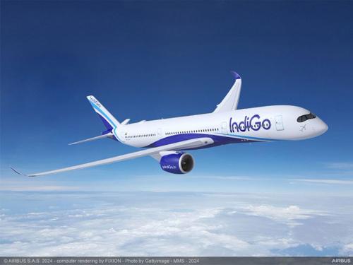 インディゴ(エアバスA350-900型機)