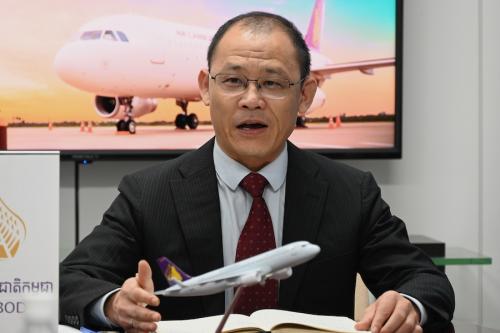 エア・カンボジア ケビン・リー東京支店長