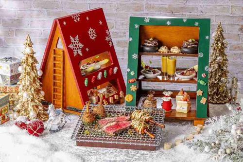 ヒルトン東京、クリスマス ミートアフタヌーン