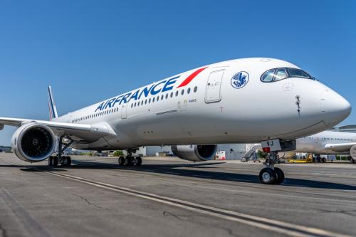エールフランス航空(エアバスA350-900型機)