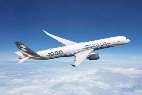 スターラックス航空（エアバスA350-1000型機）