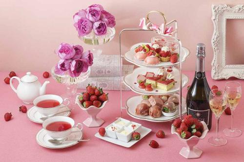 グランドニッコー東京 台場、あまおうアフタヌーンティーセット