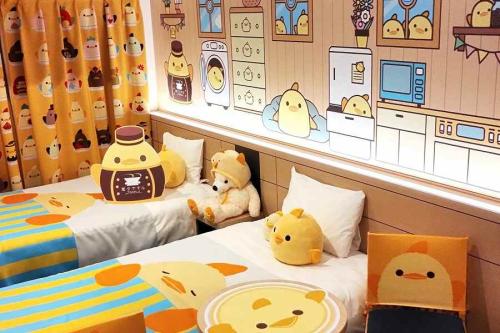 変なホテルプレミア名古屋 伏見駅前、ぴよりんルーム