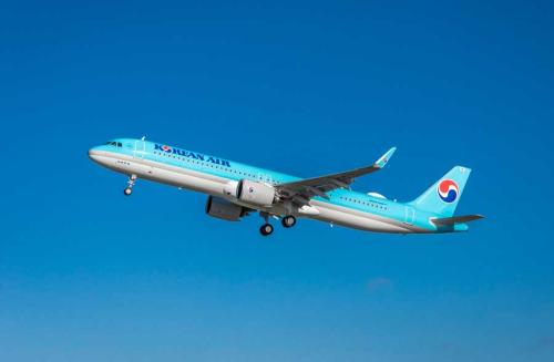 大韓航空(エアバスA321neo)