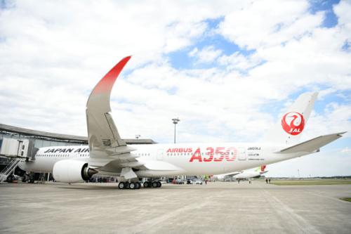 JAL(エアバスA350-900型機)