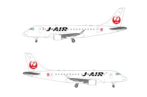 ジェイエア、創立30周年記念で「J-AIR 30th Anniversary JET」を運航