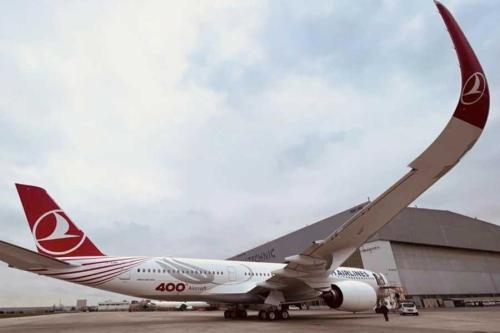 ターキッシュ・エアラインズ(エアバスA350-900型機)