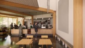 スターバックス、東京・谷中にアートギャラリー併設の新業態店舗を本日オープン 若手アーティストの作品を常時展示・販売
