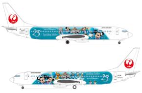 JAL、特別塗装機「JAL Jubilee Express」を就航