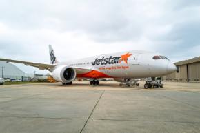 ジェットスター航空、新仕様ボーイング787-8型機が日本初飛来