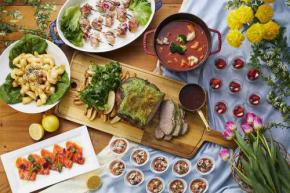 スイスホテル南海大阪、春食材といちごスイーツのランチビュッフェを開催