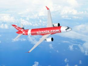 エアアジア、エアバスA220-300型機を150機発注 160席仕様のローンチカスタマーに